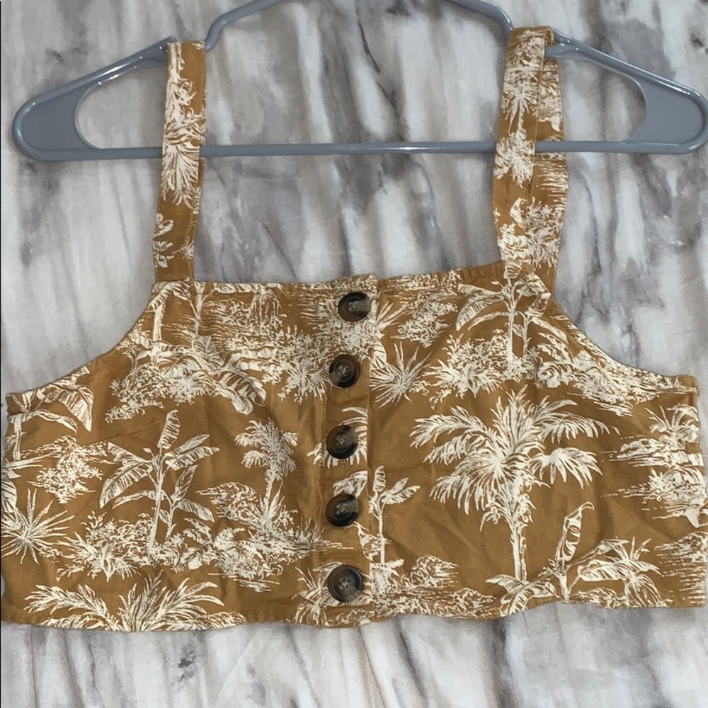 American Eagle cropped tank top